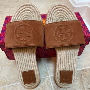 Tory Burch 6.5 Benton Suede Espadrilles